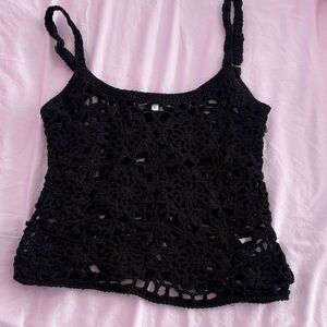 Frankie bikini crochet top size small